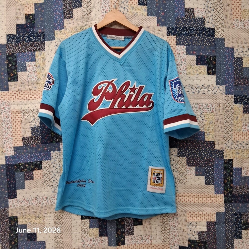 Vintage Style Philadelphia Stars 1934 Jersey Negro League Headgear Classics Size